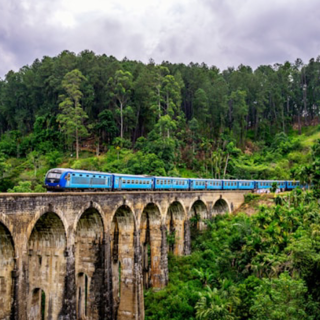 Ella Nine Arches Bridge train Sri Lanka